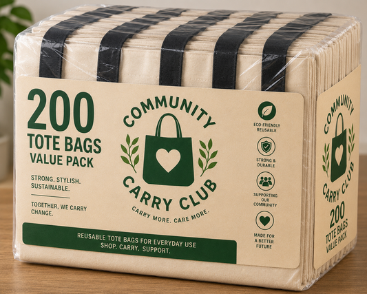 200 Community Carry Club bags